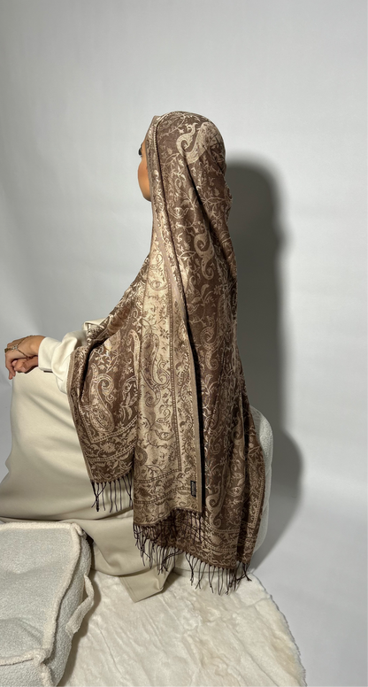 Pashmina marron