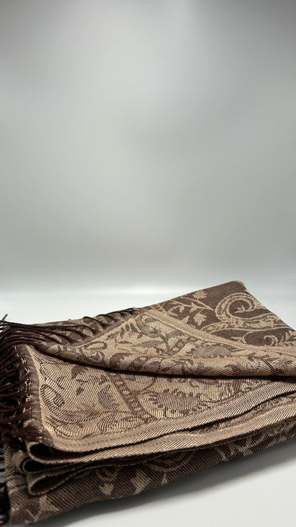 Pashmina marron